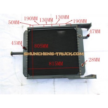 Радиатор охлаждения SHANGONG ZL50F WD615.67G3 маленький