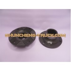 Фланец моста SHAANXI HD469/TGX среднего 180/76/31/4 (диаметр /высота 76mm/шлицы /отверстия)