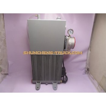 Радиатор системы охлаждения барабана на миксер